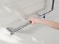 MECCA CARE 32MM 90 DEGREE BENT TUBE GRAB RAIL 750X750MM CHROME