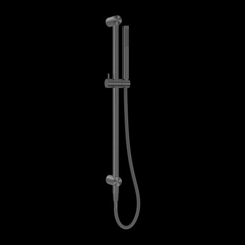 ZEN SS316L SHOWER RAIL WITH OUTDOOR SHOWER HOSE GRAPHITE