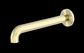 ZEN SS316L ROUND BASIN/BATH SPOUT ONLY 185MM BRUSHED GOLD