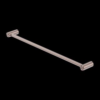 ZEN SS316L SINGLE TOWEL RAIL 600MM BRUSHED BRONZE