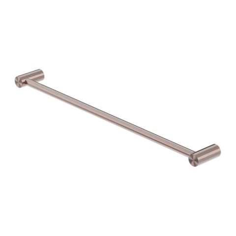 ZEN SS316L SINGLE TOWEL RAIL 800MM BRUSHED BRONZE