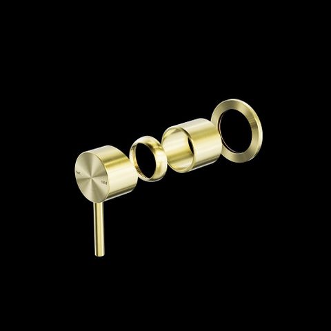 ZEN SS316L SHOWER MIXER TRIM KITS ONLY BRUSHED GOLD