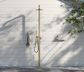 ZEN SS316L OUTDOOR FREESTANDING SHOWER COLUMN BRUSHED GOLD