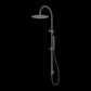 ZEN SS316L TWIN SHOWER WITH OUTDOOR SHOWER HOSE GRAPHITE