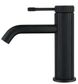 Mica Fluted Basin Mixer - Black