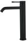 Mica Fluted TALL Basin Mixer - Black