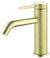 Mica Fluted Basin Mixer - French Gold