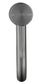Mica Fluted Basin Mixer - Gunmetal