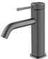 Mica Fluted Basin Mixer - Gunmetal