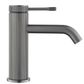 Mica Fluted Basin Mixer - Gunmetal