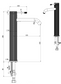 Mica Fluted TALL Basin Mixer - Dusk Bronze
