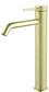 Mica Fluted TALL Basin Mixer - French Gold