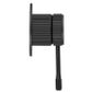 Mica Fluted Shower Mixer - Black