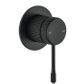 Mica Fluted Shower Mixer - Black