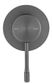 Mica Fluted Shower Mixer - Gunmetal