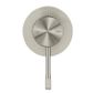 Mica Fluted Shower Mixer - Brushed Nickel