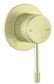 Mica Fluted Shower Mixer - French Gold