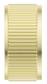 Mica Fluted Progressive Shower Mixer - French Gold