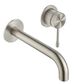 Mica Fluted Wall-Spout Combo - Brushed Nickel