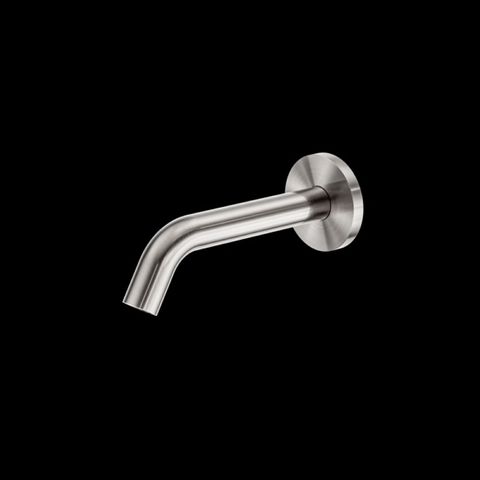 MECCA WALL MOUNT SENSOR TAP 80MM PLATE BRUSHED NICKEL