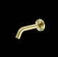 MECCA WALL MOUNT SENSOR TAP 80MM PLATE BRUSHED GOLD