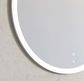 LED Bondi 800mm White Metal Frame Mirror