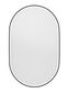 LED Noosa 1200x750 Black Metal Frame Mirror