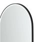 LED Noosa 900x600 Black Metal Frame Mirror