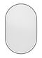 LED Noosa 900x600 Black Metal Frame Mirror