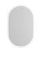 LED Noosa 900x600 White Metal Frame Mirror