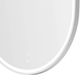 LED Noosa 1200x750 White Metal Frame Mirror