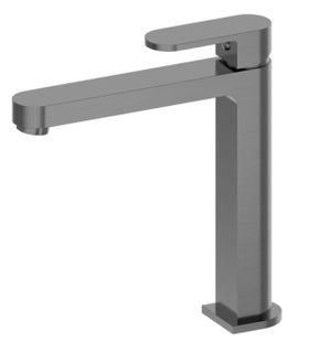 ECCO TALL BASIN MIXER GUN METAL