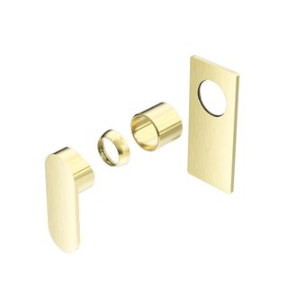 ECCO SHOWER MIXER TRIM KITS ONLY BRUSHED GOLD