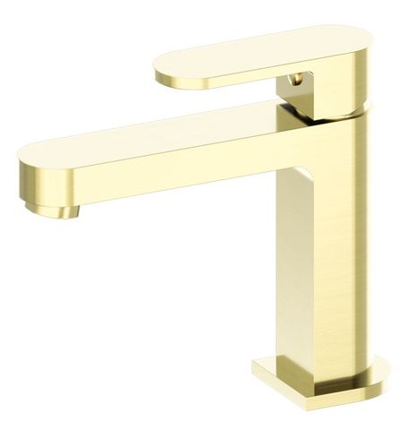 ECCO BASIN MIXER BRUSHED GOLD