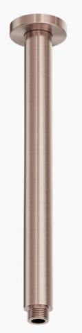 ZEN SS316L ROUND CEILING ARM 300MM LENGTH BRUSHED BRONZE