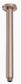 ZEN SS316L ROUND CEILING ARM 300MM LENGTH BRUSHED BRONZE