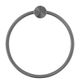 Mica Gunmetal Fluted Towel Ring