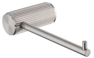 Mica Brushed Nickel Fluted Toilet Paper Holder