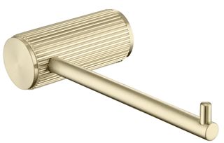 Mica French Gold Fluted Toilet Paper Holder