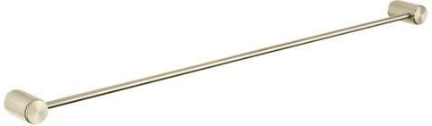 Mica French Gold Fluted Single Towel Rail 800mm