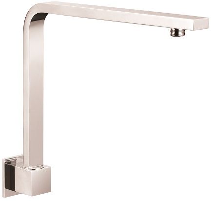 Savanna Square Chrome High Rise Shower Arm 350mm