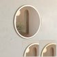 LED Bondi 800mm Gold Metal Frame Mirror