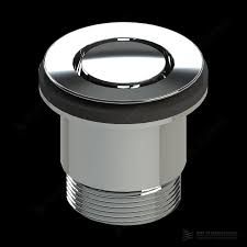 P&W Brass Bath Pop Down 40mm CP Chrome