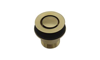 P&W Brass Bath Pop Down 40mm Br G Brushed Gold