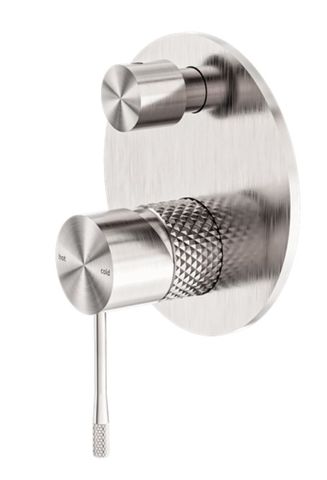 OPAL SHOWER MIXER WITH DIVERTOR BRUSHED NICKEL