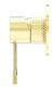 OPAL SHOWER MIXER 80MM PLATE BRUSHED GOLD