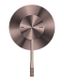 OPAL SHOWER MIXER 80MM PLATE BRUSHED BRONZE