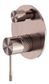 OPAL SHOWER MIXER WITH DIVERTOR BRUSHED BRONZE