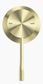 OPAL SHOWER MIXER 60MM PLATE BRUSHED GOLD