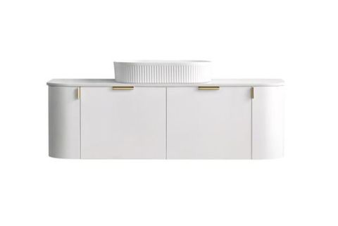 PLATEAU WALL HUNG 1500MM MATT WHITE